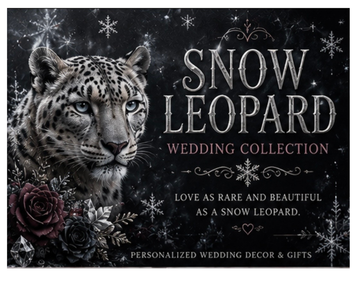 Snow Leopard Wedding Collection