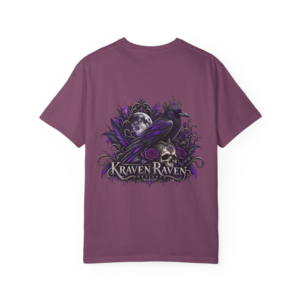 Kraven Raven Gothic Raven T-Shirt — Dark Gothic Graphic Tee