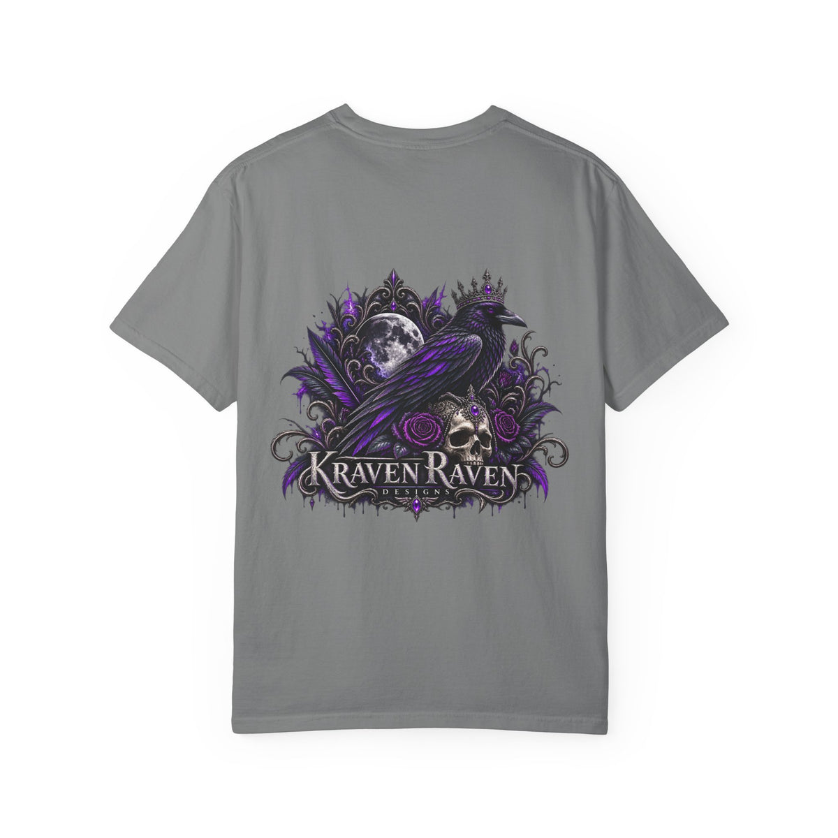 Kraven Raven Gothic Raven T-Shirt — Dark Gothic Graphic Tee