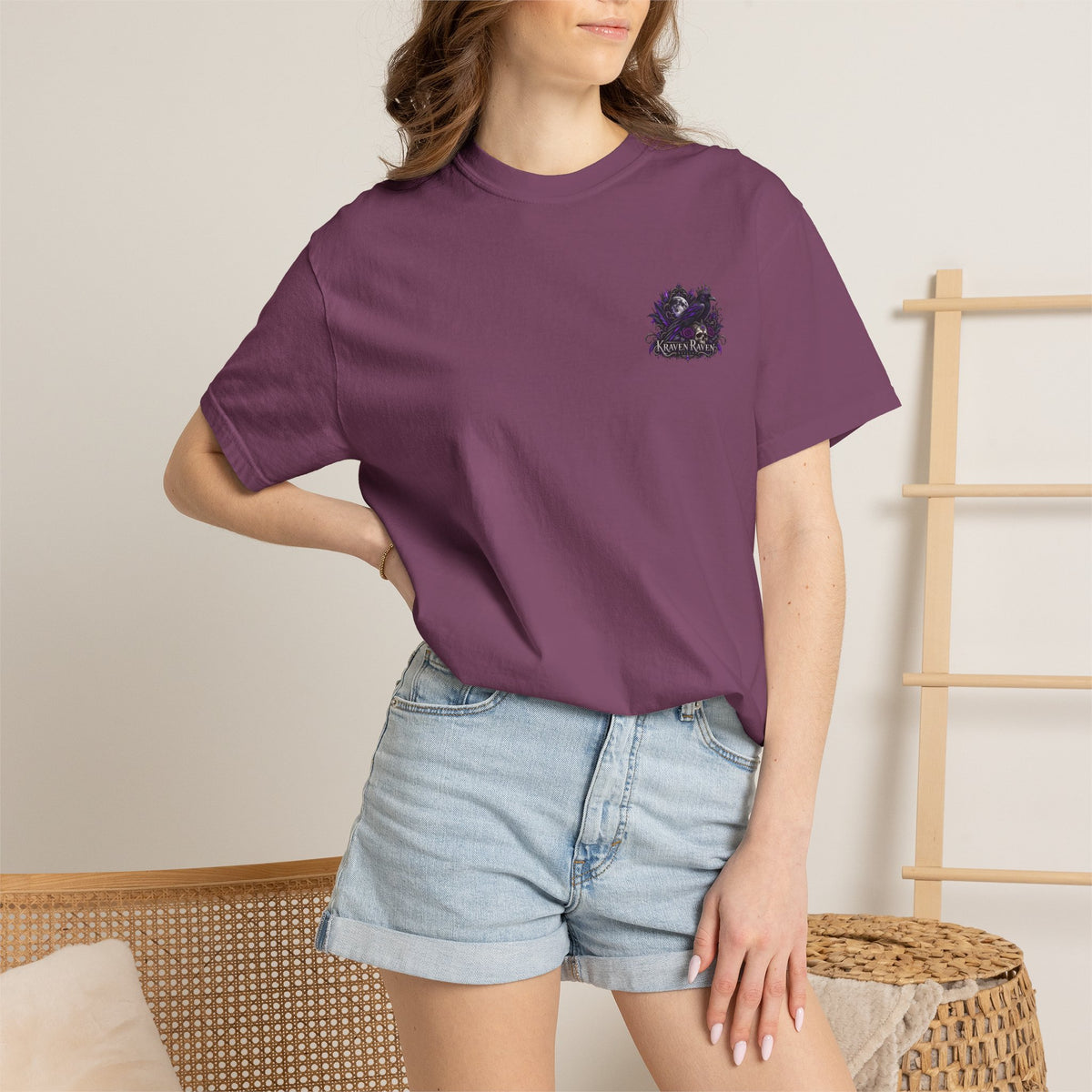 Kraven Raven Gothic Raven T-Shirt — Dark Gothic Graphic Tee