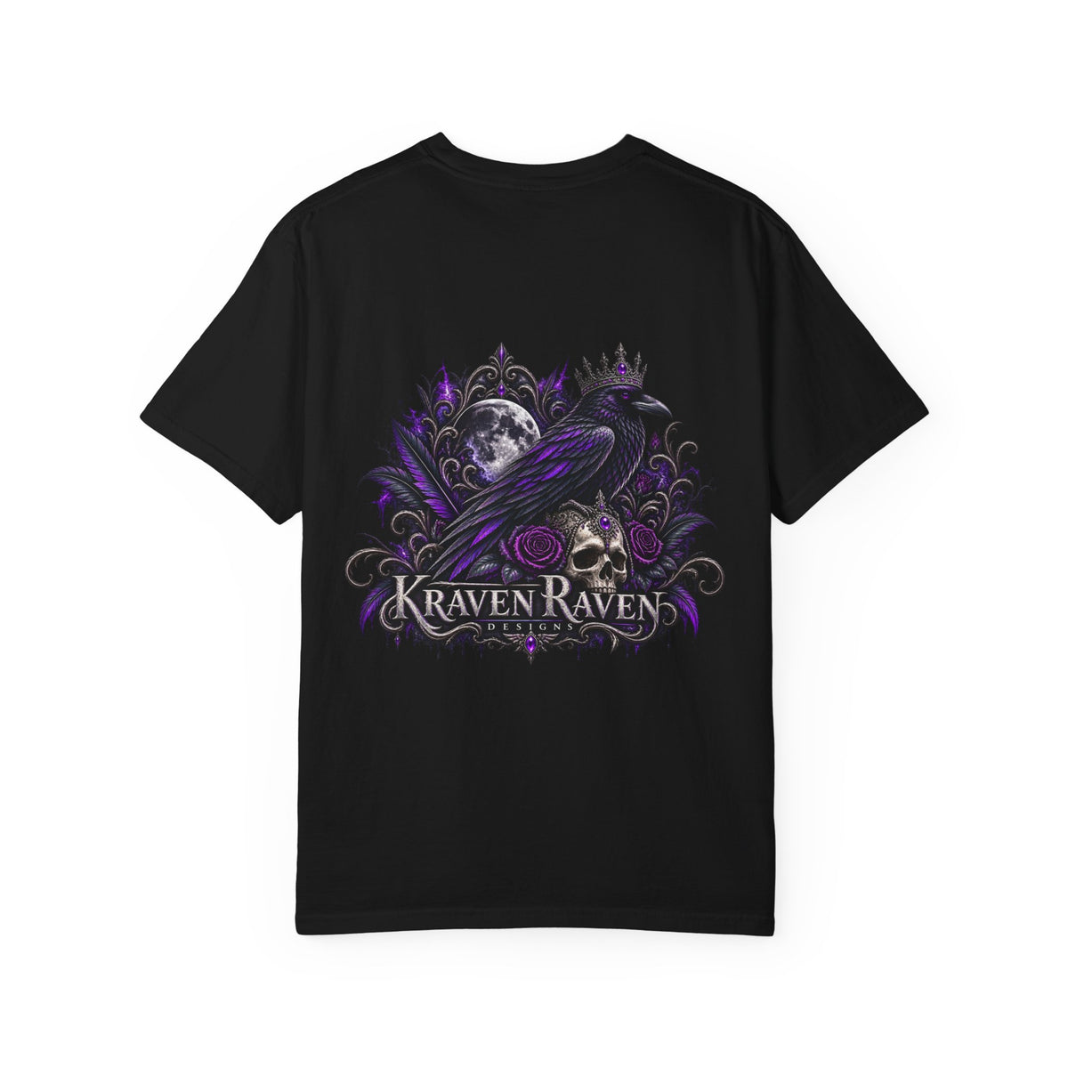 Kraven Raven Gothic Raven T-Shirt — Dark Gothic Graphic Tee