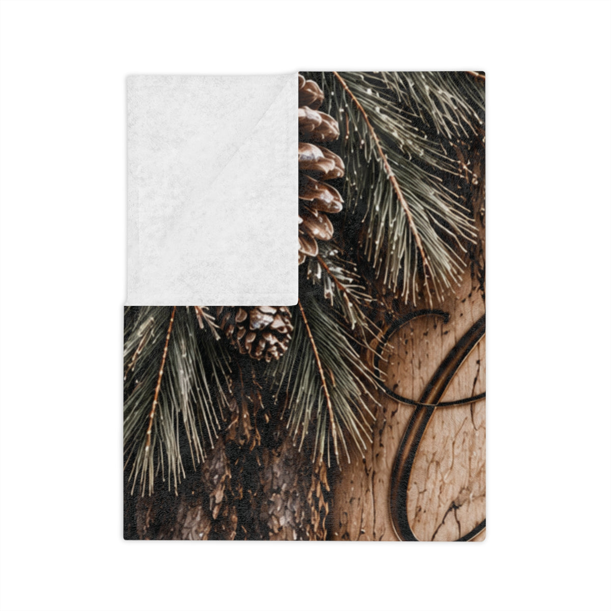Moonlit Timber™ Velveteen Plush Blanket – Chasing Dreams by Moonlight