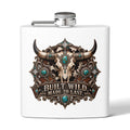 Built Wild. Made to Last. 6oz Stainless Steel Flask – Dust & Diamonds Collection | Kraven Raven Designs