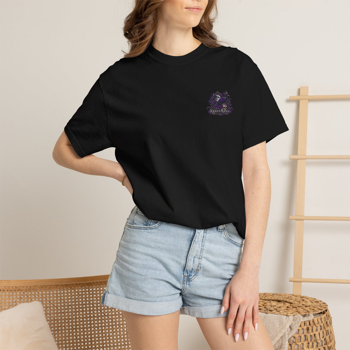 Kraven Raven Gothic Raven T-Shirt — Dark Gothic Graphic Tee