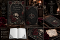 Where Shadows Bloom — Elegant Gothic Hardcover Journal | Lined Notebook