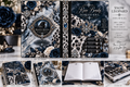 Snow Leopard Hardcover Journal — “Rare Beauty. Fearless Soul.” Luxury Lined Notebook