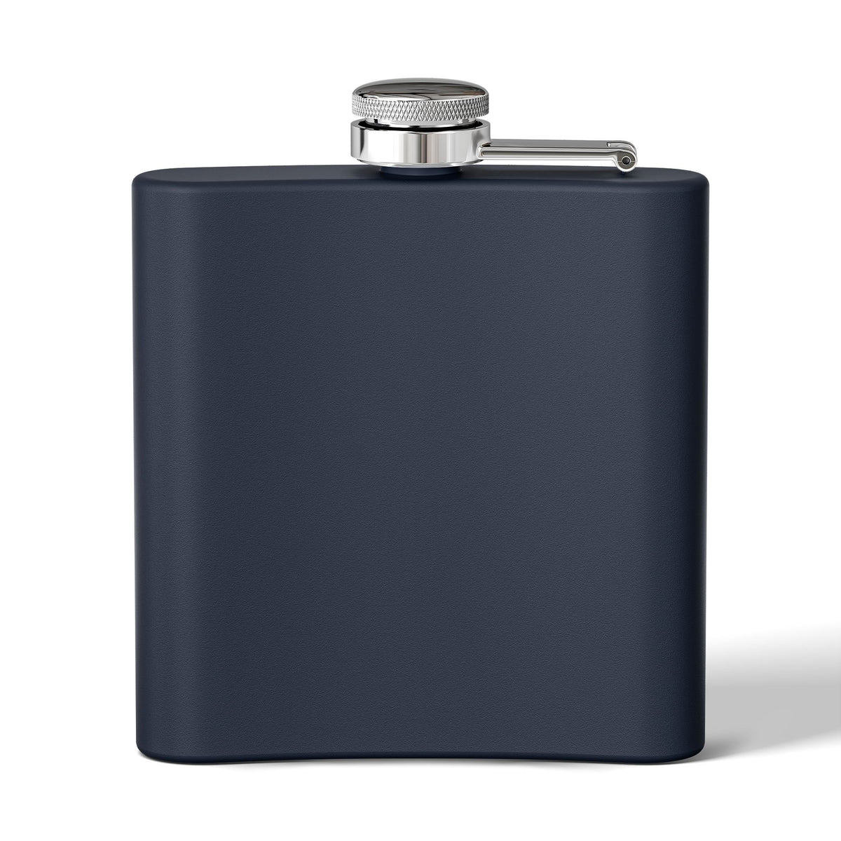 Strength Is Forged 6oz Stainless Steel Flask – Elegant Gothic Men’s Collection | Kraven Raven Designs