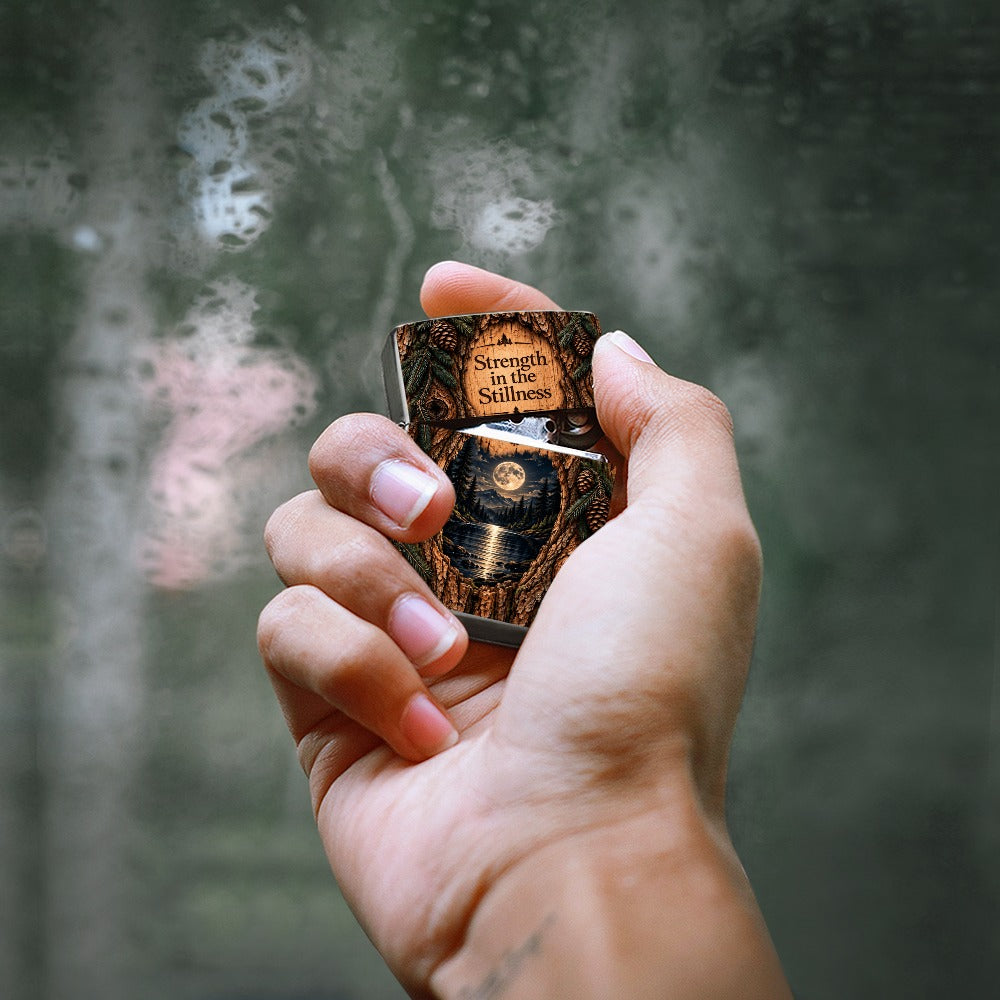 Moonlit Timber “Strength in the Stillness” Lighter Case