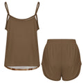 Dust & Diamonds Western Cowhide & Turquoise Cami Pajama Set