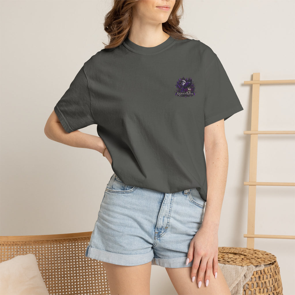 Kraven Raven Gothic Raven T-Shirt — Dark Gothic Graphic Tee