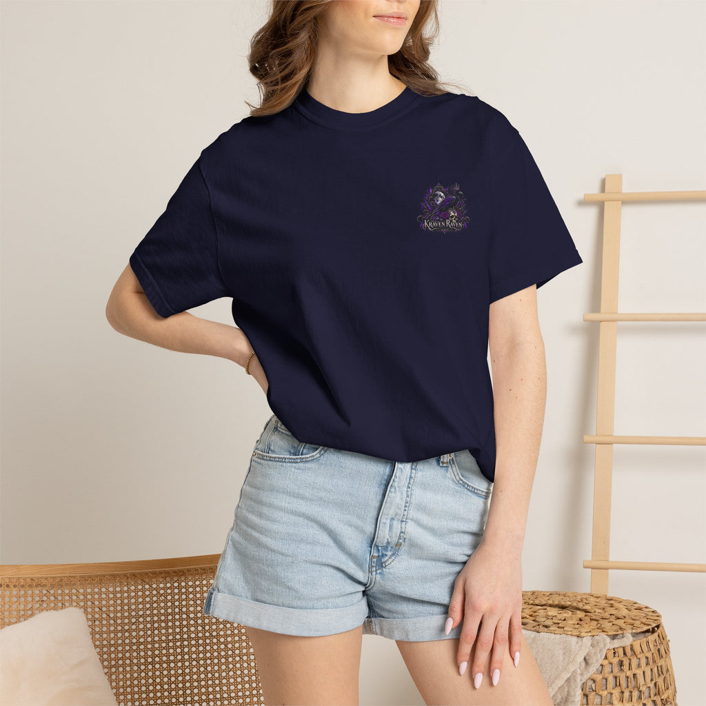 Kraven Raven Gothic Raven T-Shirt — Dark Gothic Graphic Tee
