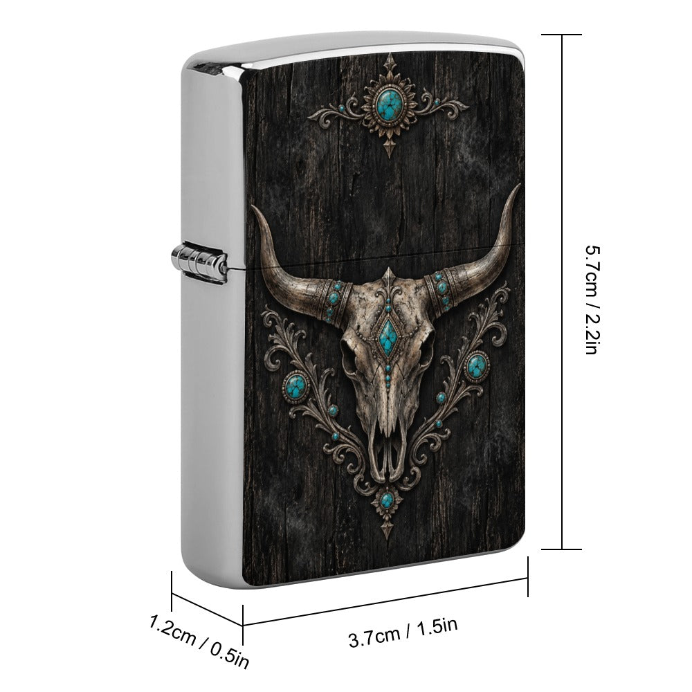 Dust & Diamonds Longhorn & Turquoise Lighter Case