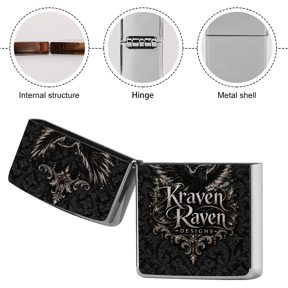 Kraven Raven Designs Lighter Casing