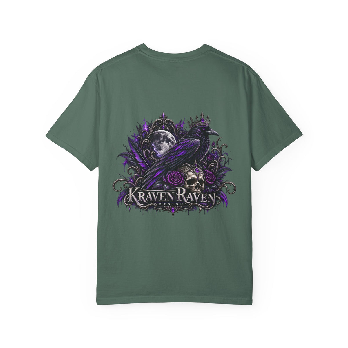 Kraven Raven Gothic Raven T-Shirt — Dark Gothic Graphic Tee