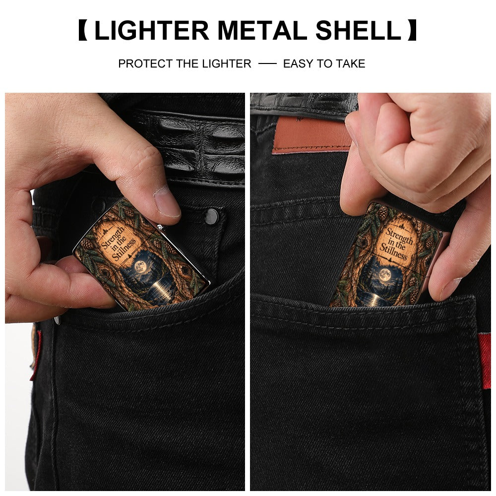 Moonlit Timber “Strength in the Stillness” Lighter Case