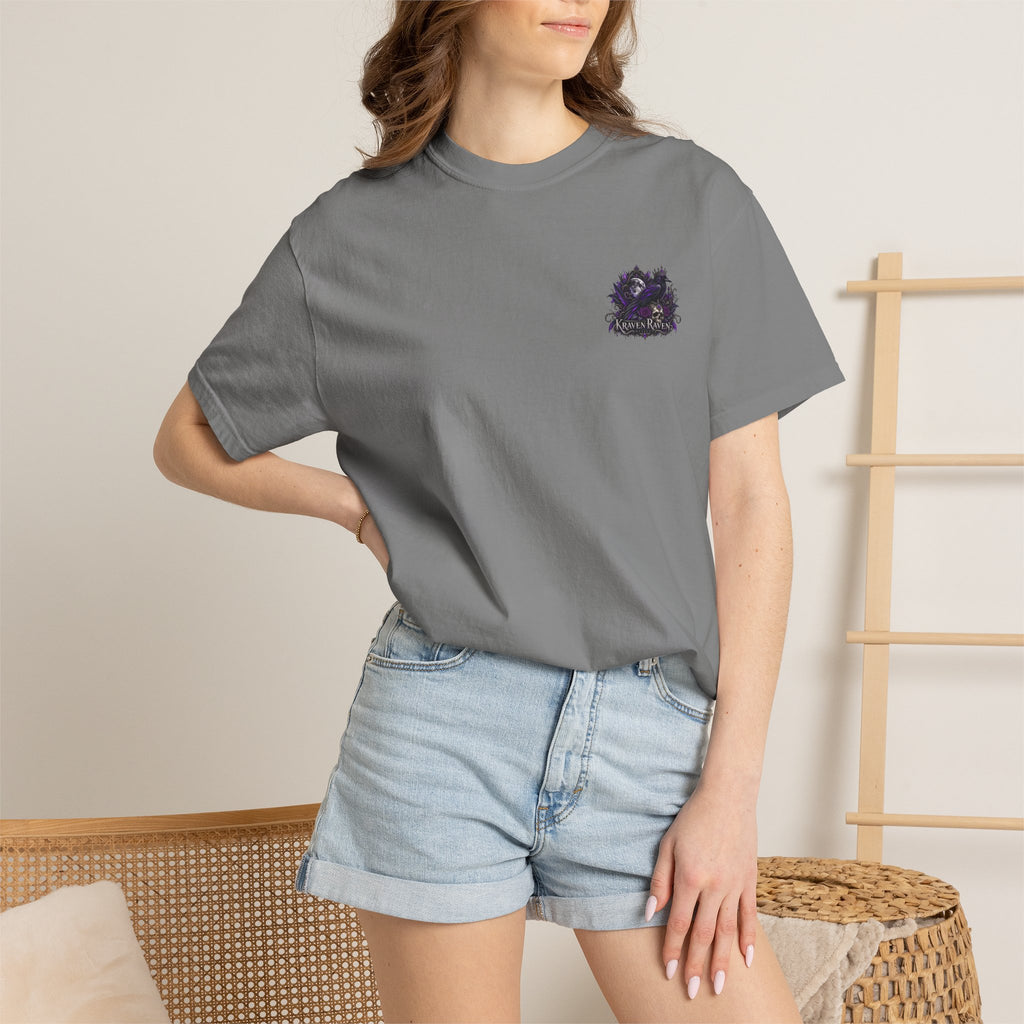 Kraven Raven Gothic Raven T-Shirt — Dark Gothic Graphic Tee