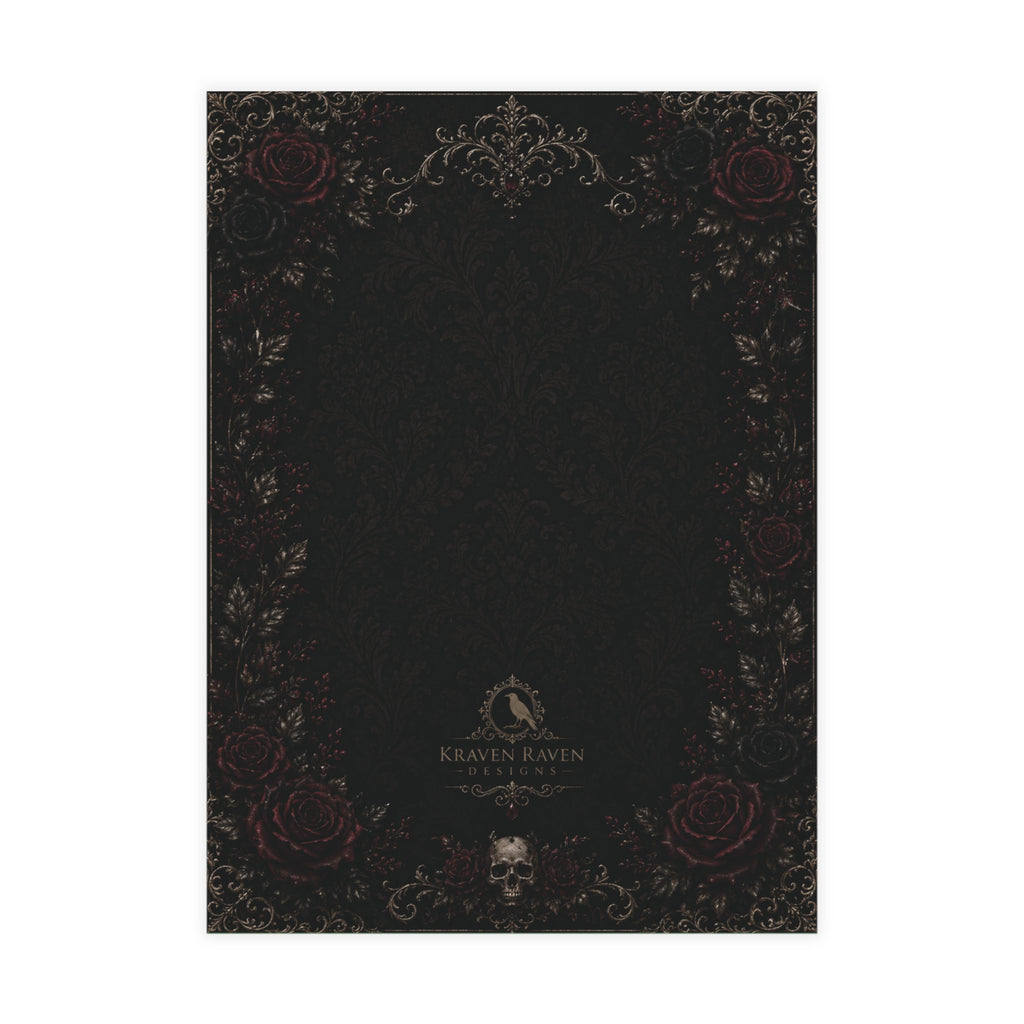 Elegant Gothic Save the Date – Personalized Gothic Wedding Card