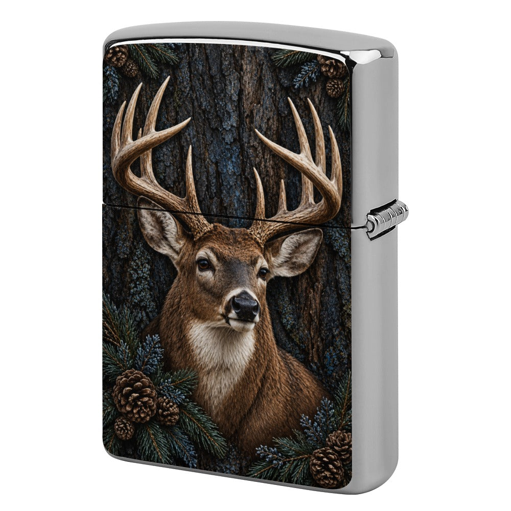 Moonlit Timber Buck Lighter Case
