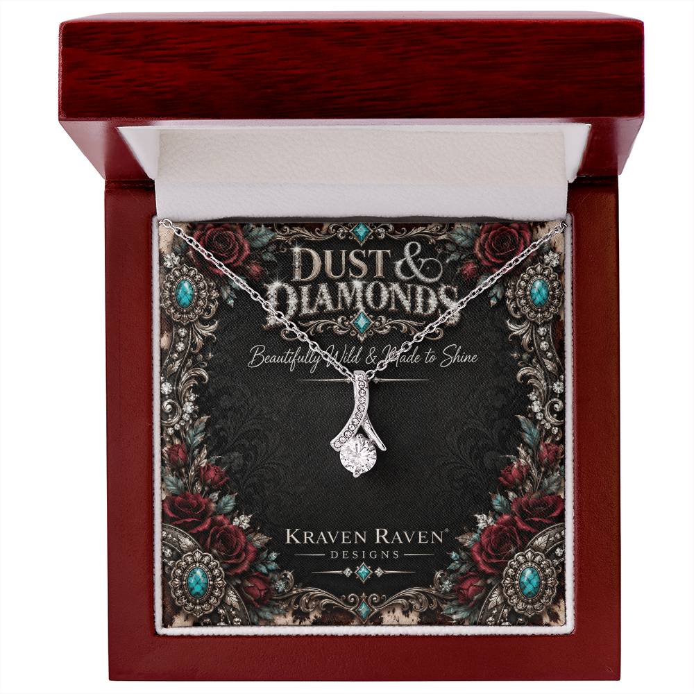Dust & Diamonds Alluring Beauty Necklace — Crystal Pendant