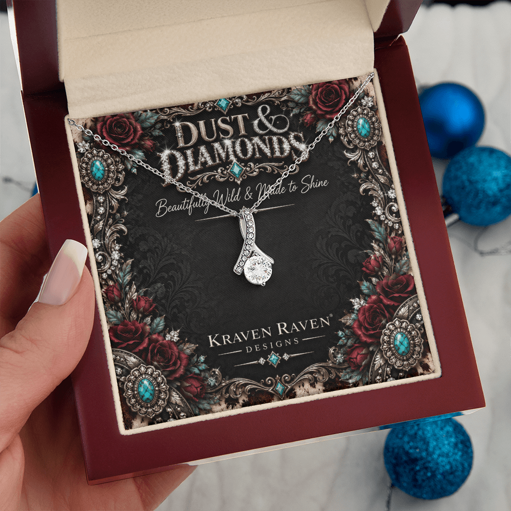 Dust & Diamonds Alluring Beauty Necklace — Crystal Pendant