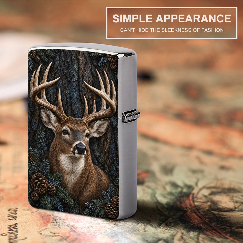 Moonlit Timber Buck Lighter Case