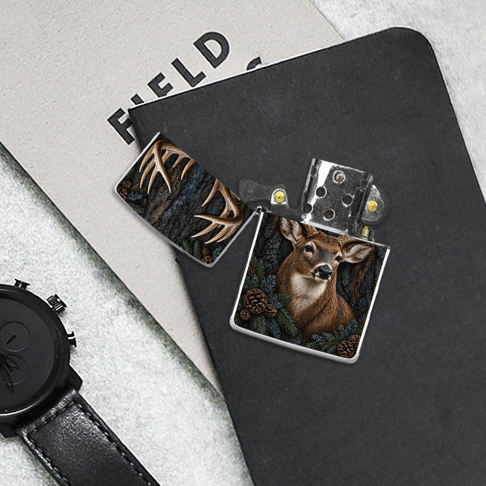 Moonlit Timber Buck Lighter Case